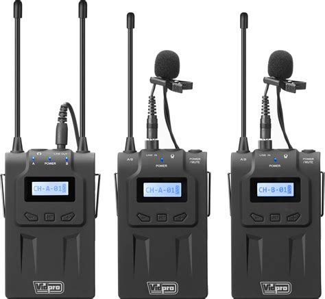 Limited Stock BOYA UHF Wireless Lavalier Microphone System with Wireless Transmitters& Receiver Compatible for Canon Nikon Sony DSLR Camera,XLR camcorder, Phone, Ideal for inteview, Video Recording, Program Hosting