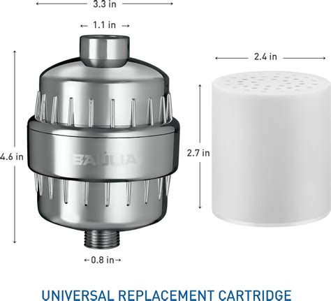 Baulia SF800 Shower Water Filter Purifier System