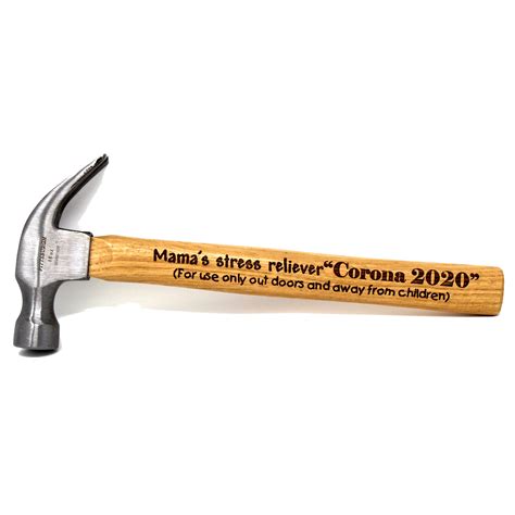 Best Deal Cheap 🛒 Engraved Wood Handle Steel Hammer Best Dad Ever Father's Day/Christmas/Birthday Gift for Father Hammer