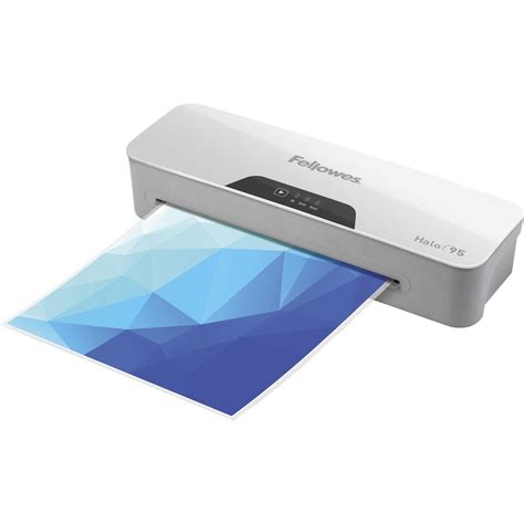 Fellowes Halo 95 Laminator with Pouch Starter Kit, 3"" x 13.5"" x 4.4"""