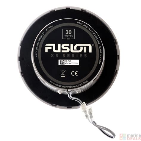 Get Special Price Fusion XS Series, XS-F40CWB 4" 120-Watt Classic Marine Speakers, a Garmin Brand