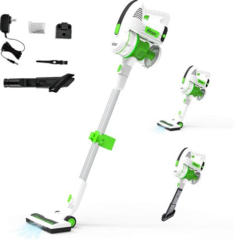 Best Quality Greenote Stick Vacuum Cleaner, 18KPA Powerful Suction, 600W 4 in 1 Corded Handheld Vacuum Cleaner, 1.2L Capacity Lightweight Vacuum for Home Carpet Pet