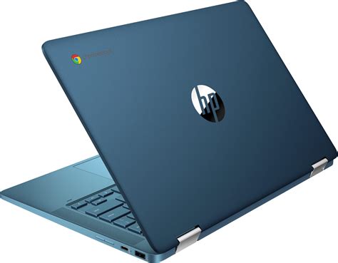 HP Chromebook X360 14-Inch HD Touchscreen Laptop, Intel Celeron N4000, 4 GB RAM, 32 GB eMMC, Chrome (14b-ca0010nr, Ceramic White/Mineral Silver) (Renewed)