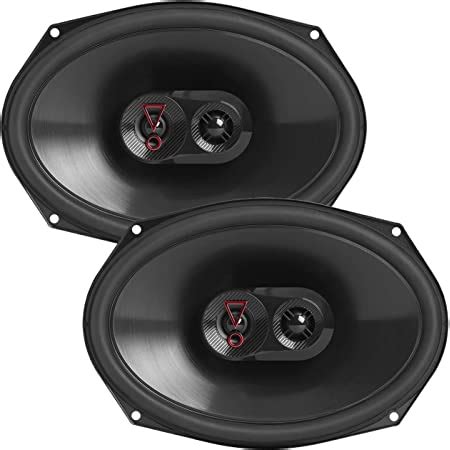 JBL Stage 9603 420W Max (140W RMS) 6" x 9" 4 ohms Stage Series 3-Way Coaxial Car Audio Speakers