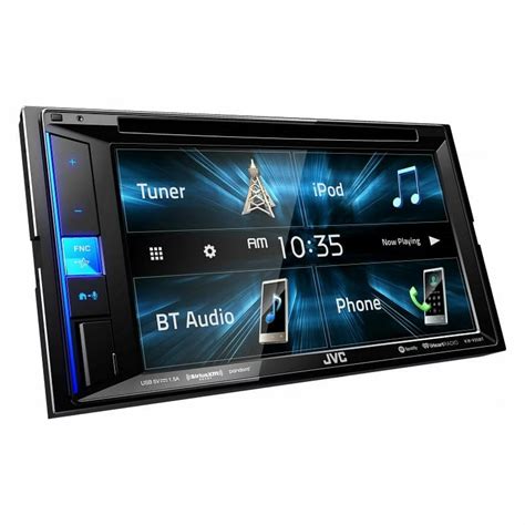 JVC KW-V25BT 6.2" WVGA Clear Resistive Touch Monitor/Bluetooth / 13-Band EQ