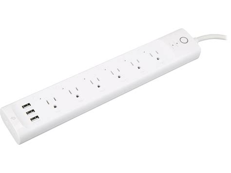 Kasa Smart Plug Power Strip HS300, Surge Protector with 6 Individually Controlled Smart Outlets and 3 USB Ports, Works with Alexa & Google Home, No Hub Required