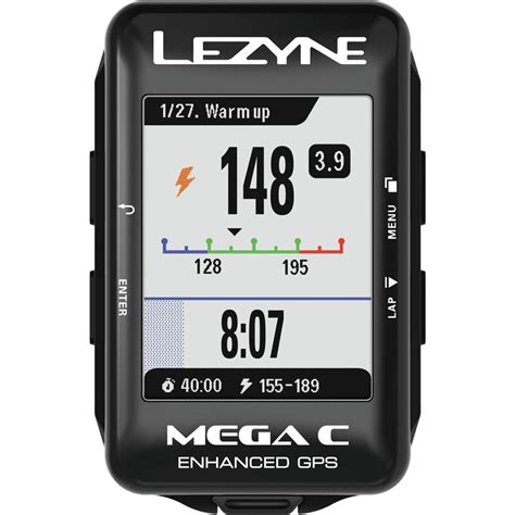 LEZYNE Mega C GPS Bike Computer Black