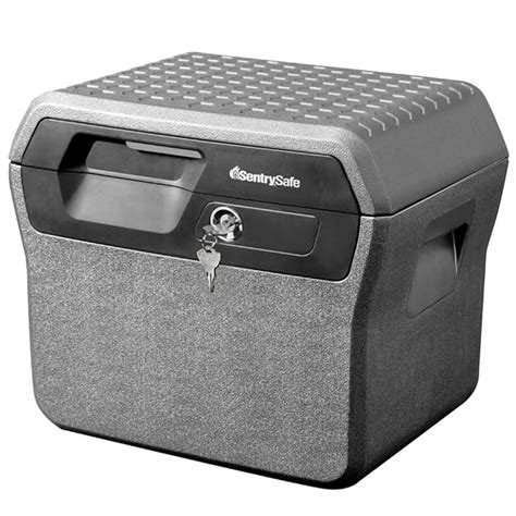 Up To 40% OFF SentrySafe FHW40100 Fireproof Waterproof Box with Key Lock, 0.66 cu. ft