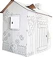 Best Deal Product Tobar Colour Your Own Cardboard Playhouse